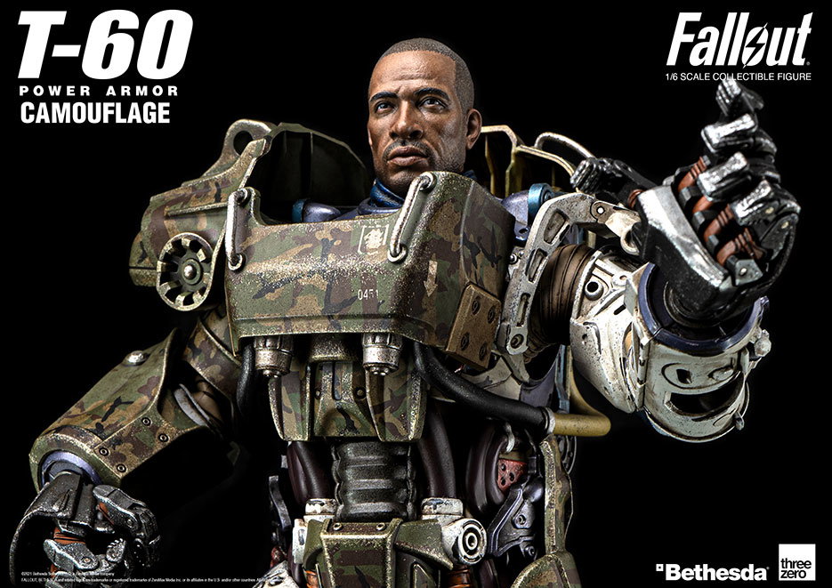 Fallout 1/6 T‐60 Camouflage Power Armor image 4