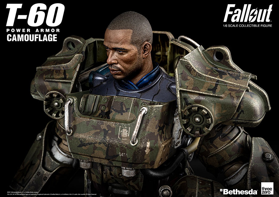 Fallout 1/6 T‐60 Camouflage Power Armor image 6