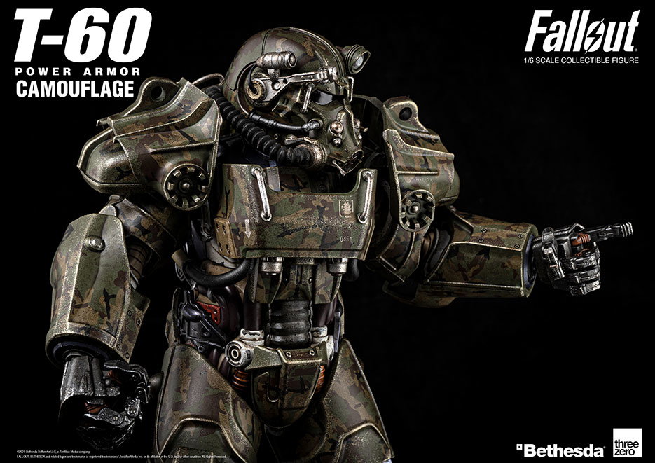 Fallout 1/6 T‐60 Camouflage Power Armor image 7
