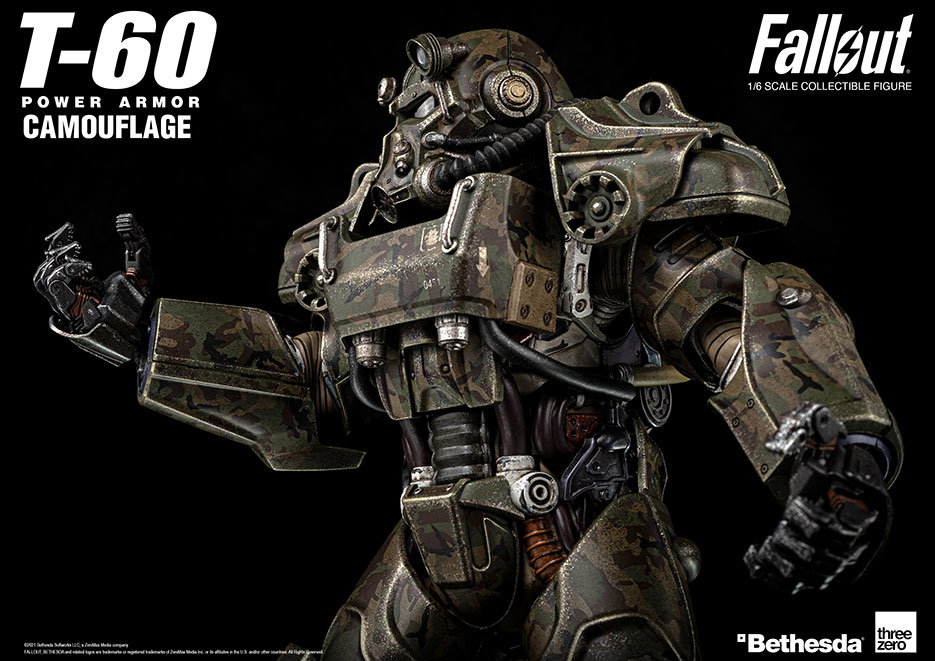 Fallout 1/6 T‐60 Camouflage Power Armor image 8