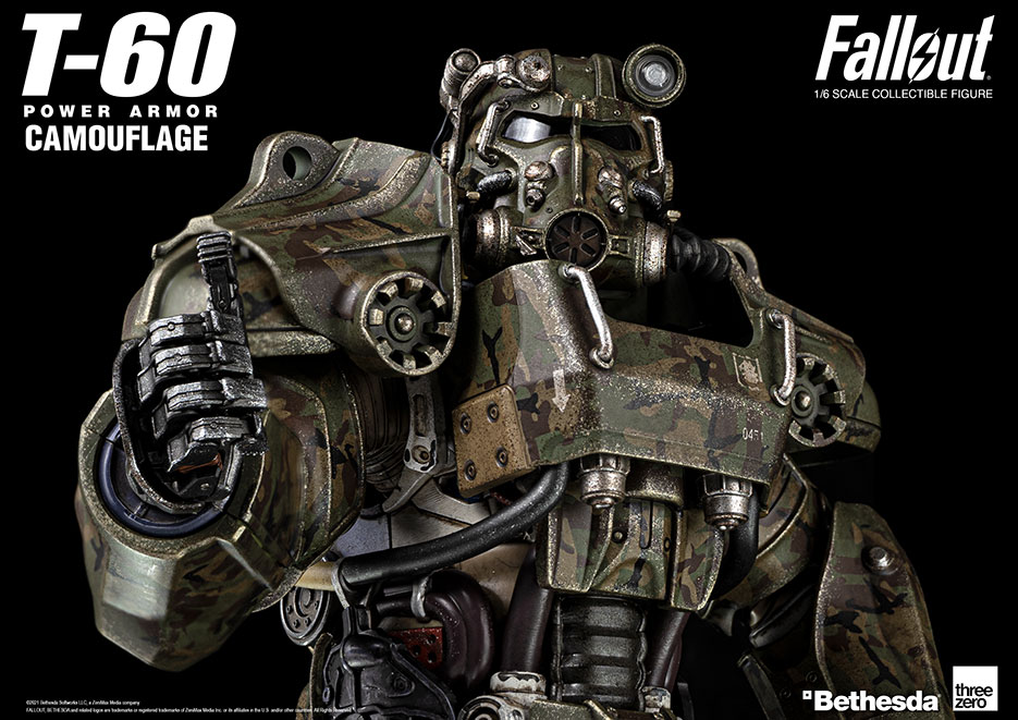 Fallout 1/6 T‐60 Camouflage Power Armor image 9