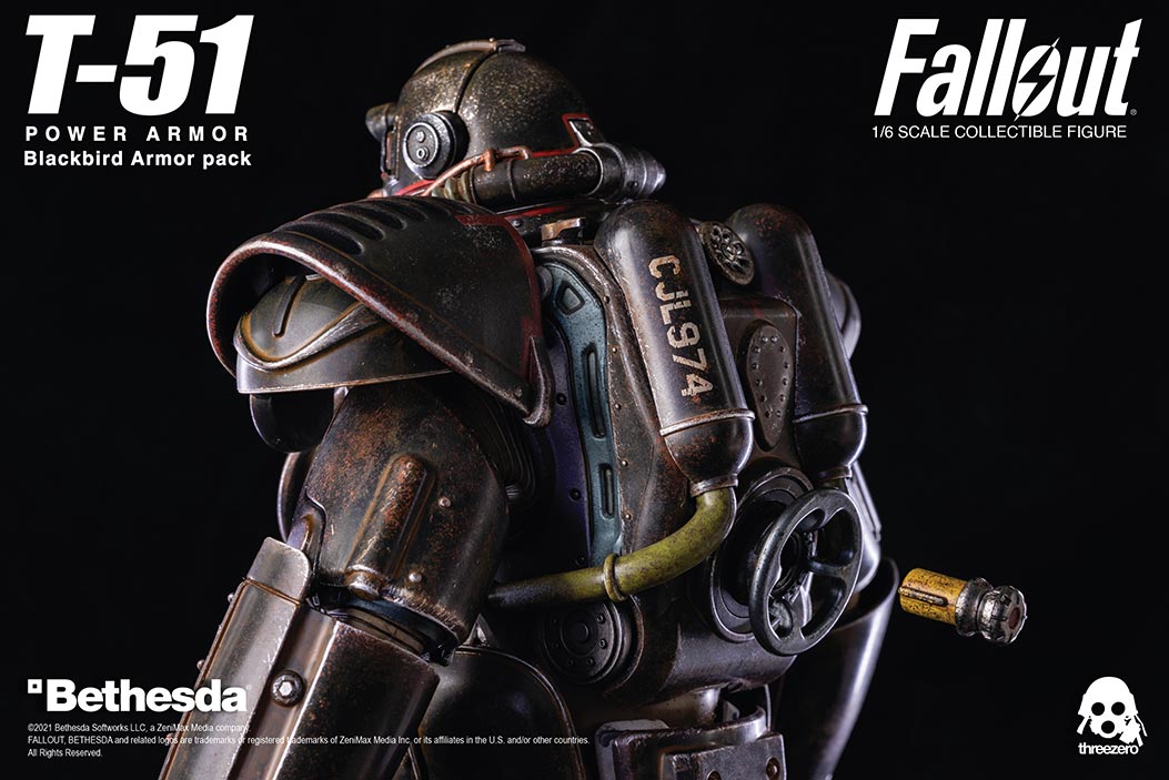 Fallout 1/6 T-51 Blackbird Armor Pack image 4