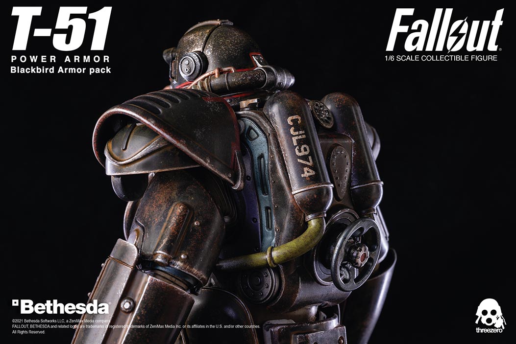 Fallout 1/6 T-51 Blackbird Armor Pack image 5