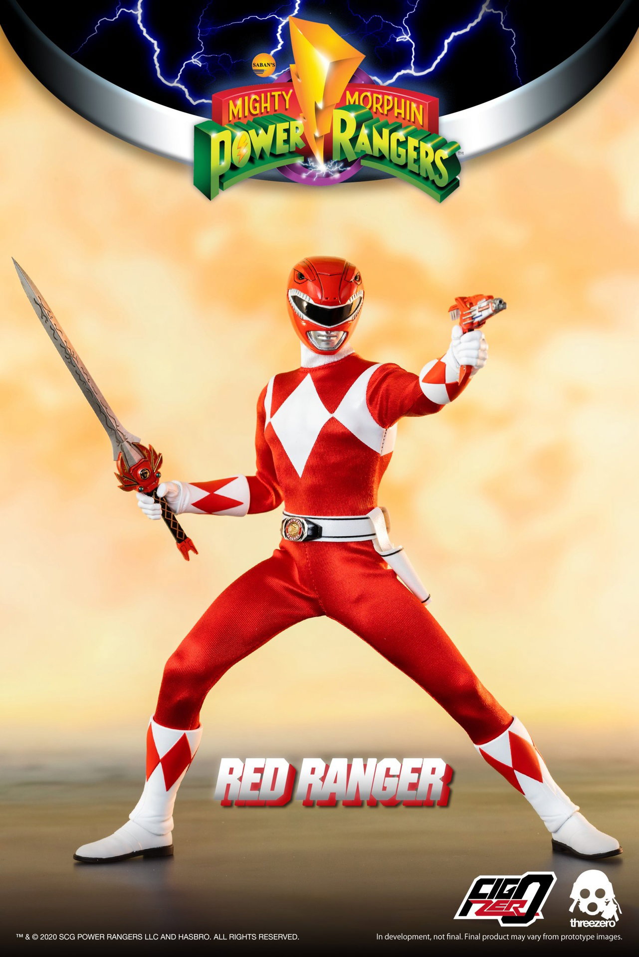 Mighty Morphin Power Rangers 1/6 Red Ranger image 10