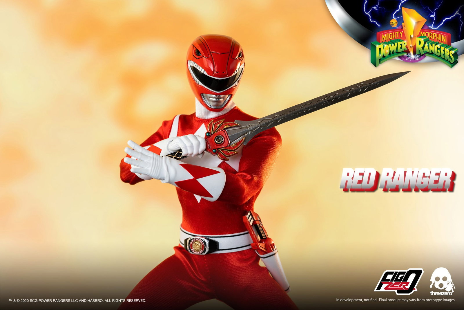 Mighty Morphin Power Rangers 1/6 Red Ranger image 4