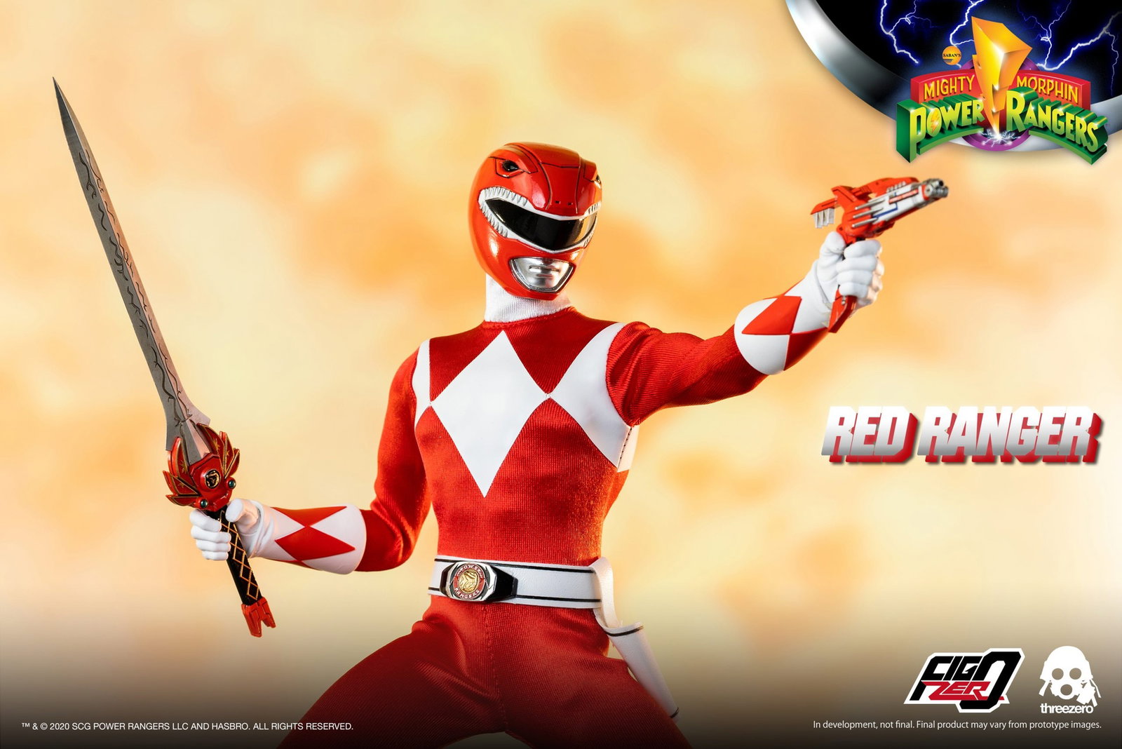 Mighty Morphin Power Rangers 1/6 Red Ranger image 5