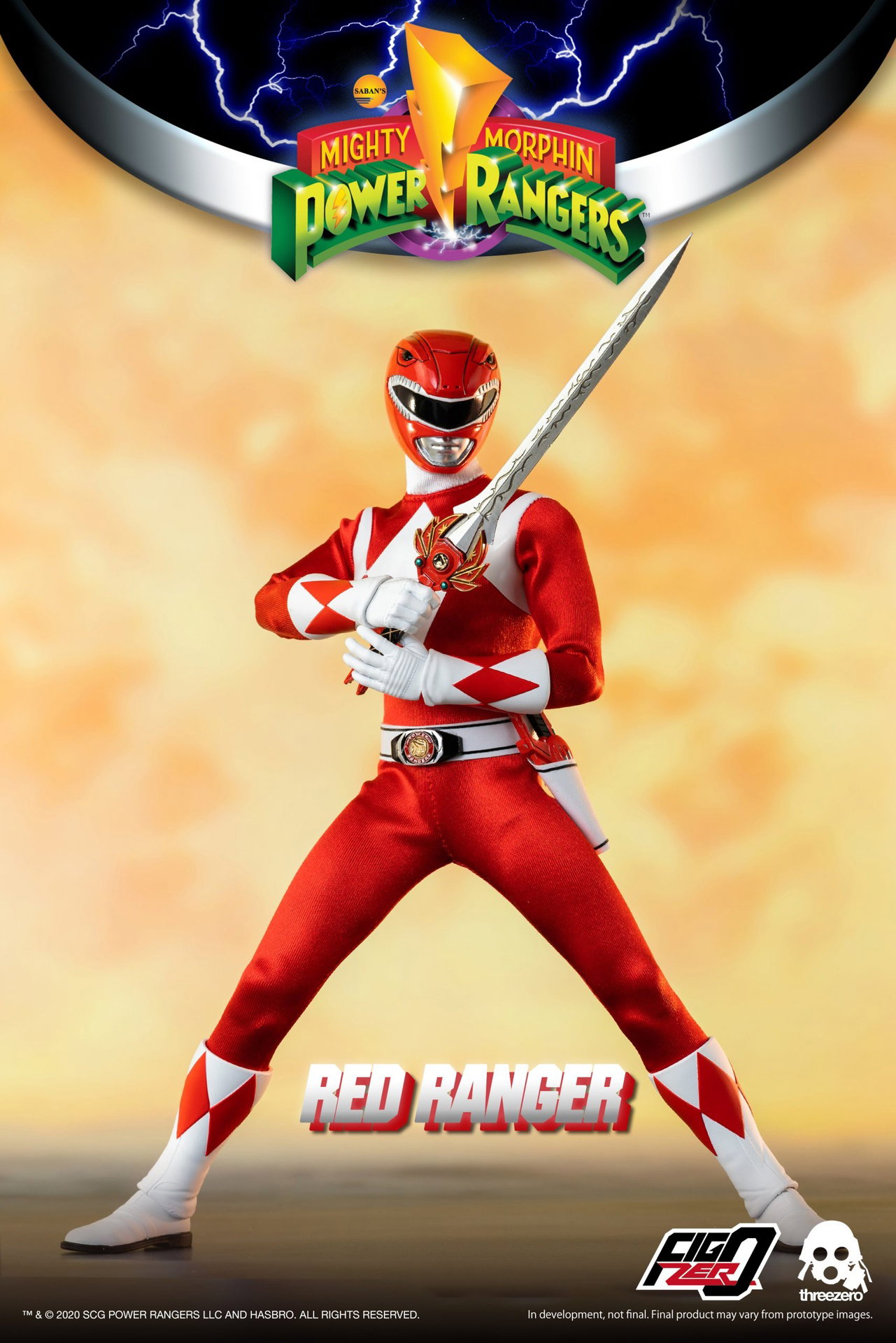 Mighty Morphin Power Rangers 1/6 Red Ranger image 9
