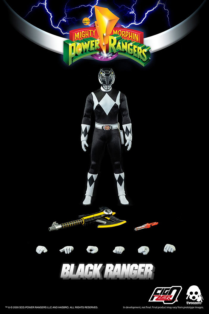 Mighty Morphin Power Rangers 1/6 Black Ranger image 2