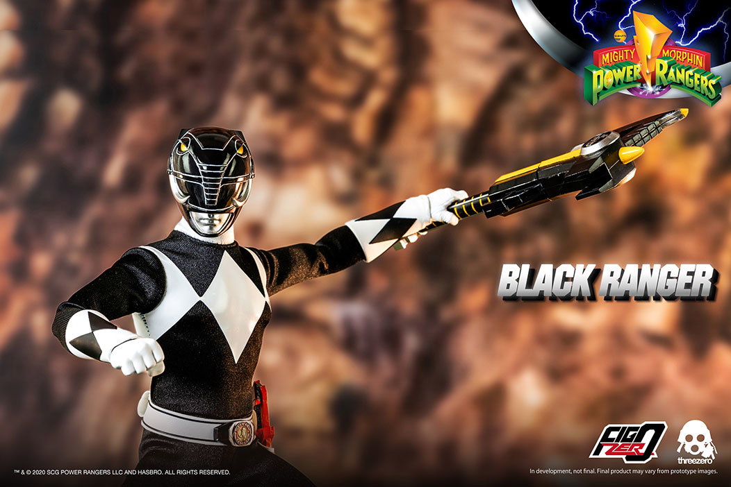Mighty Morphin Power Rangers 1/6 Black Ranger image 4
