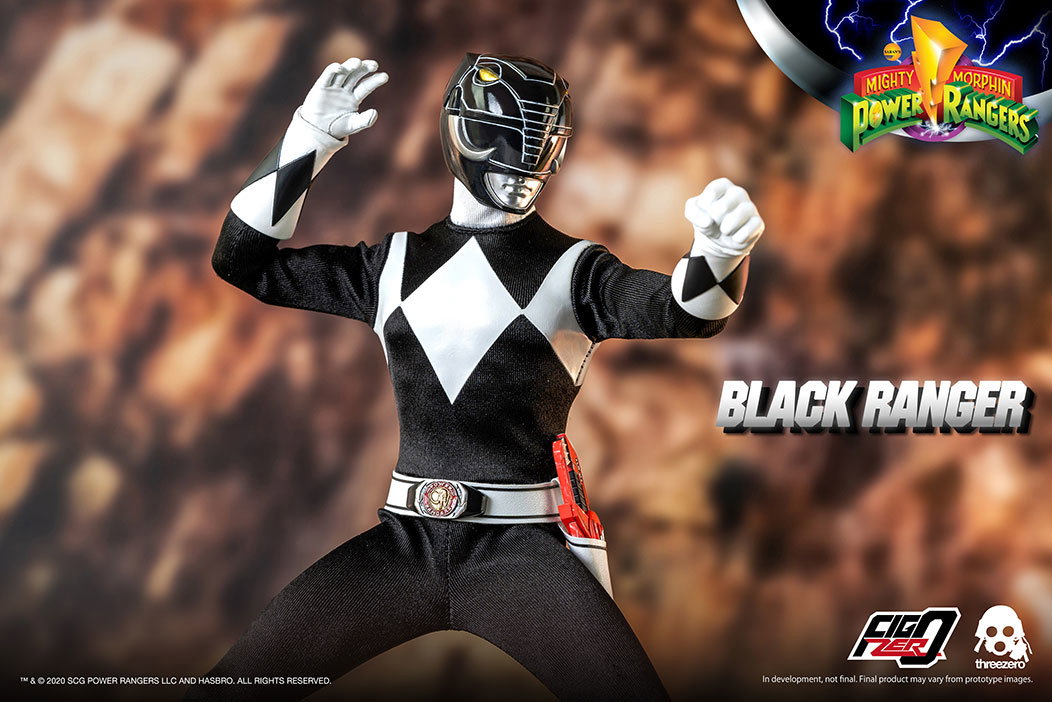 Mighty Morphin Power Rangers 1/6 Black Ranger image 5