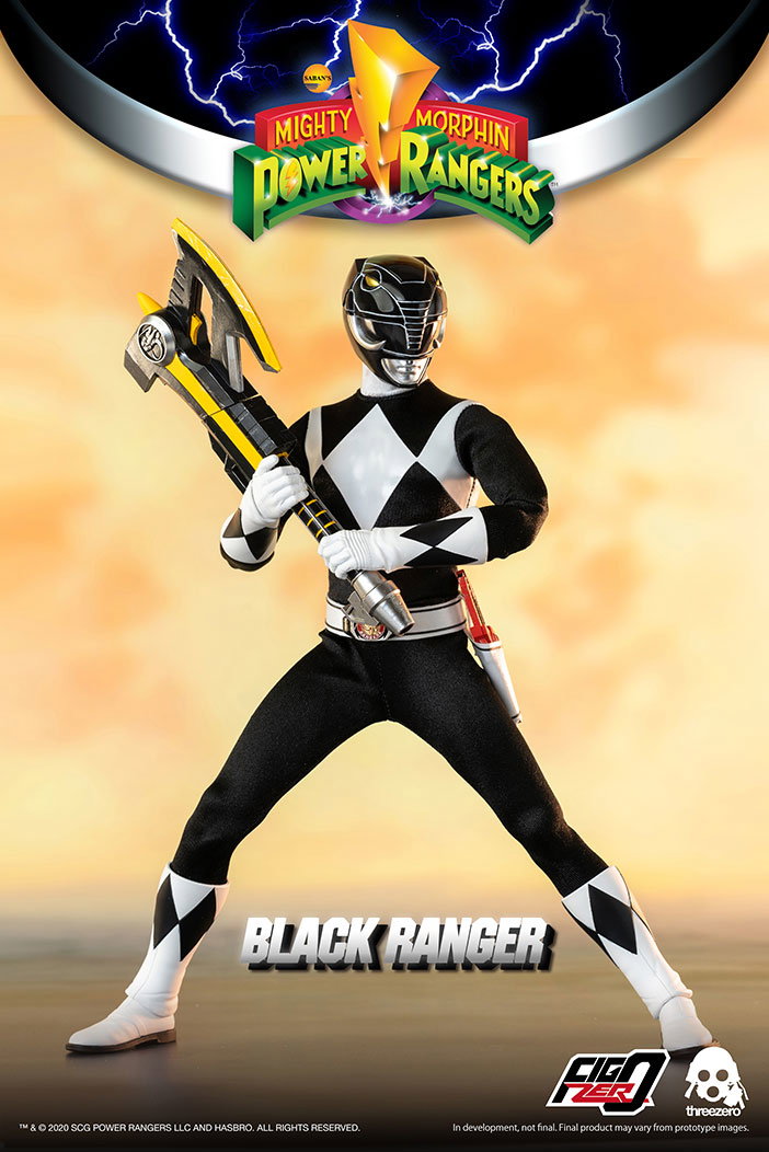 Mighty Morphin Power Rangers 1/6 Black Ranger image 8