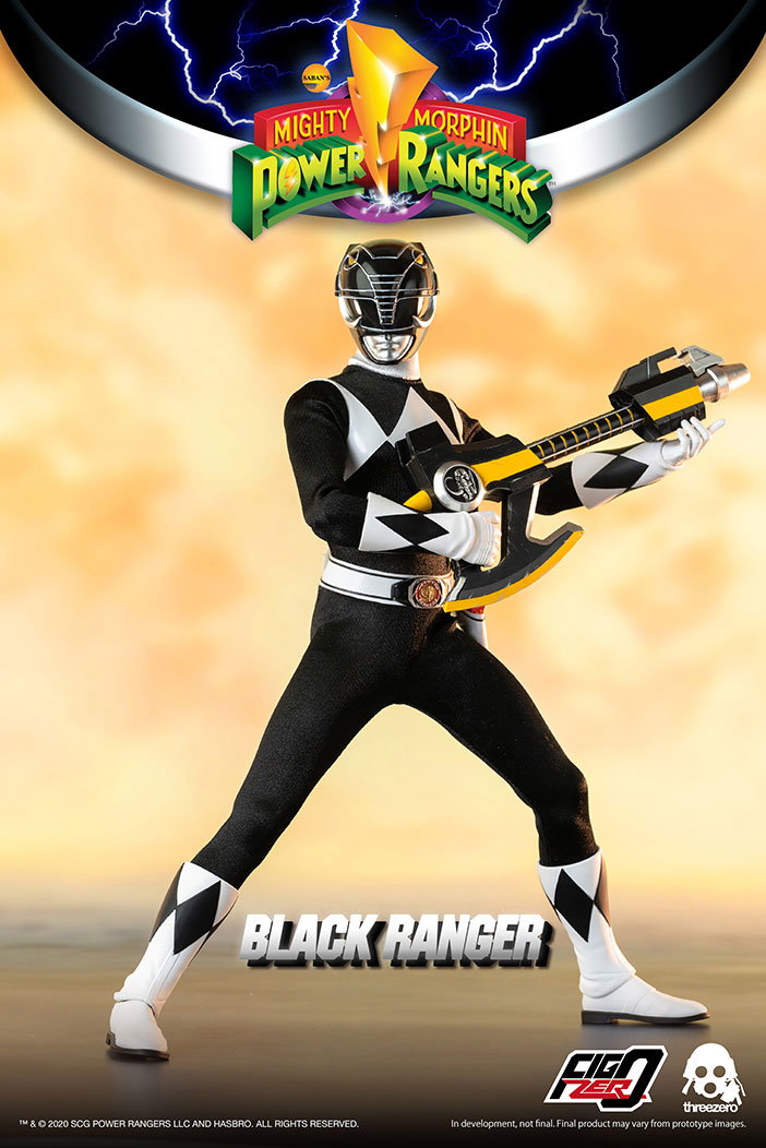 Mighty Morphin Power Rangers 1/6 Black Ranger image 9