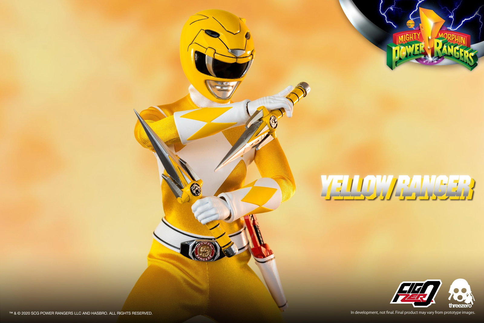 Mighty Morphin Power Rangers 1/6 Yellow Ranger image 9