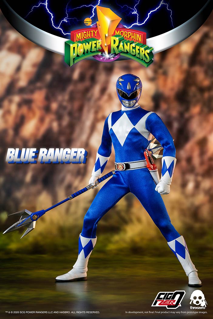 Mighty Morphin Power Rangers 1/6 Blue Ranger image 5