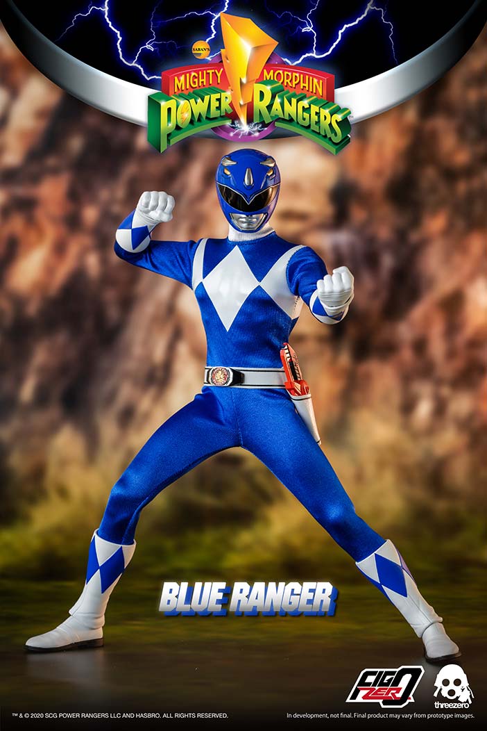 Mighty Morphin Power Rangers 1/6 Blue Ranger image 6