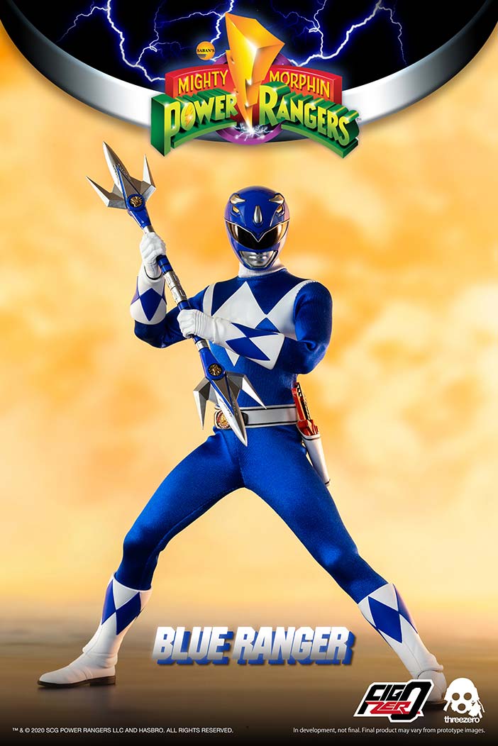Mighty Morphin Power Rangers 1/6 Blue Ranger image 7
