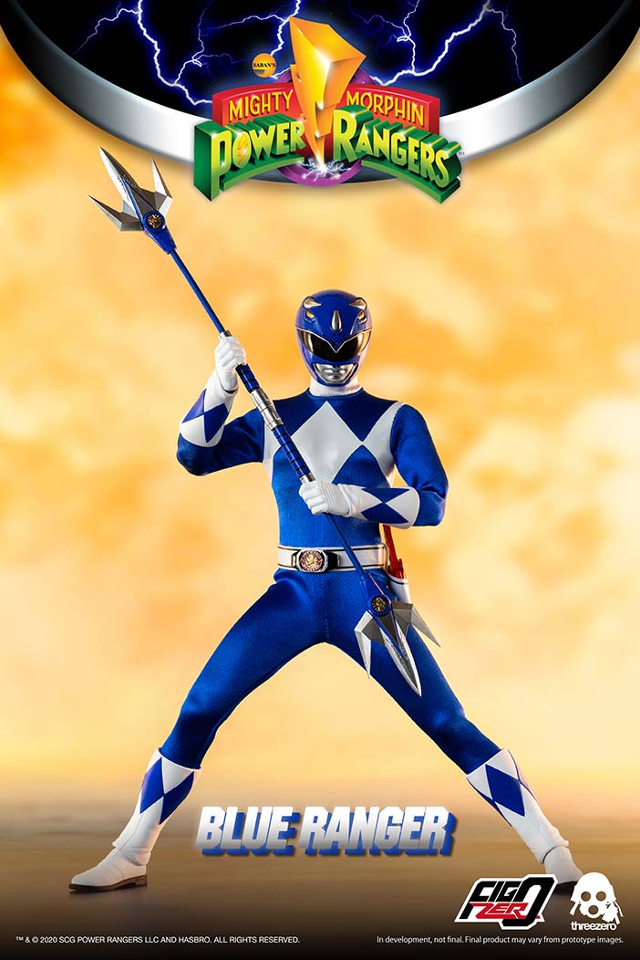 Mighty Morphin Power Rangers 1/6 Blue Ranger image 8