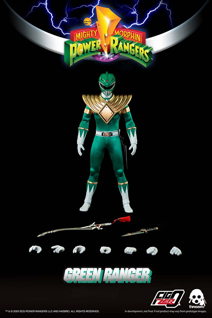 Mighty Morphin Power Rangers 1/6 Green Ranger image 2
