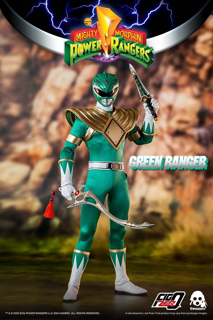 Mighty Morphin Power Rangers 1/6 Green Ranger image 4