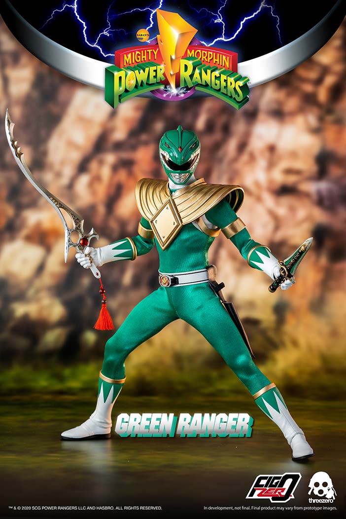 Mighty Morphin Power Rangers 1/6 Green Ranger image 5