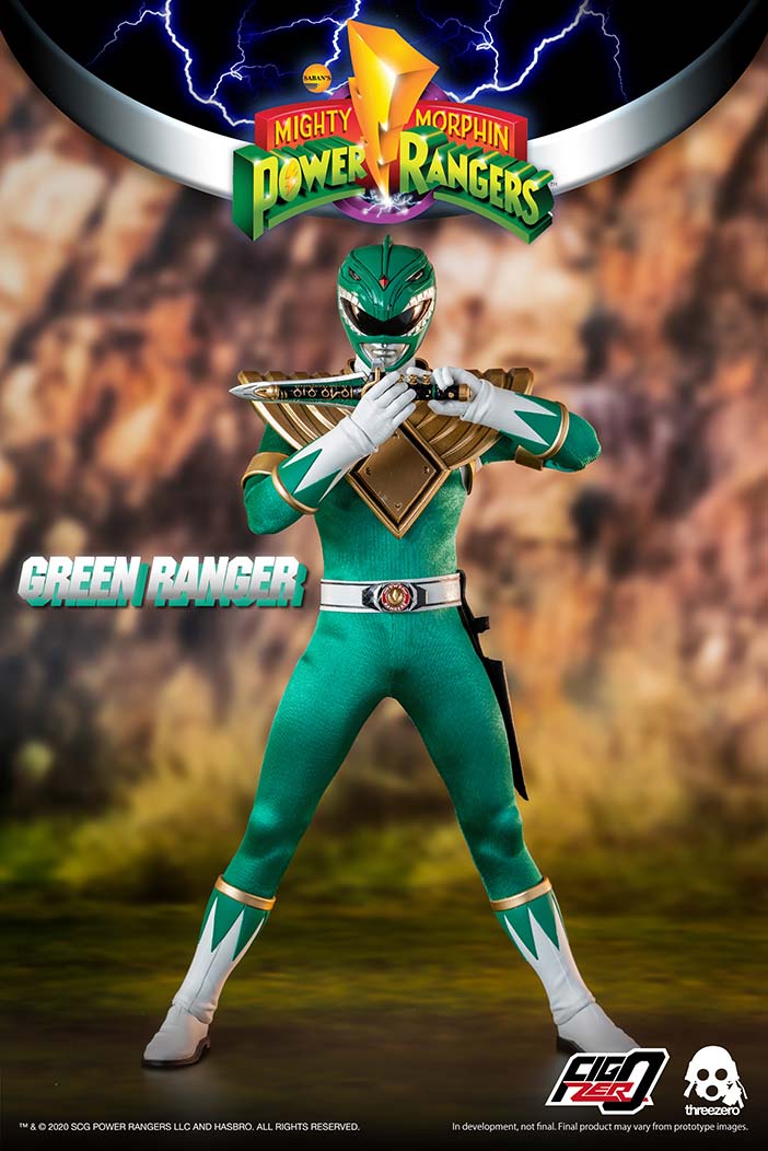 Mighty Morphin Power Rangers 1/6 Green Ranger image 6