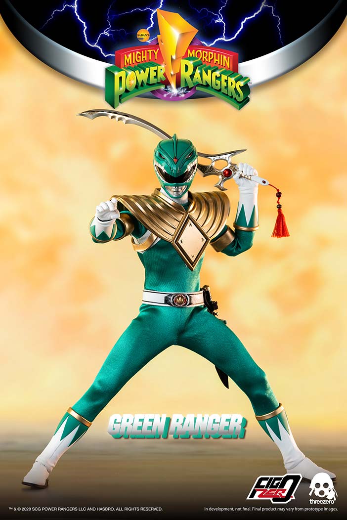Mighty Morphin Power Rangers 1/6 Green Ranger image 7