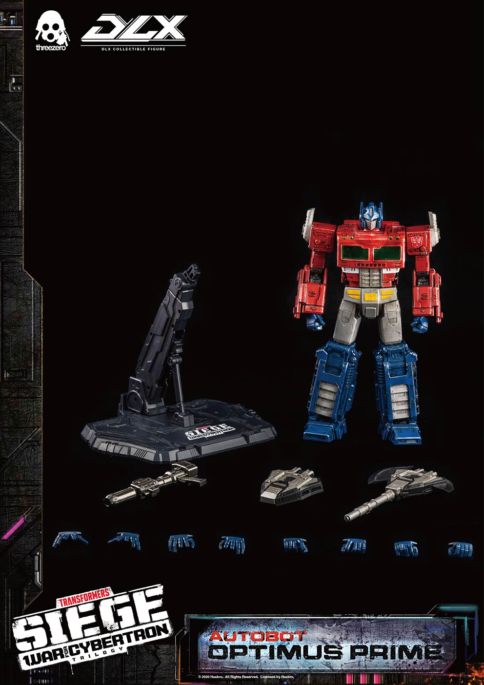 Transformers: War For Cybertron Trilogy DLX Optimus Prime image 3