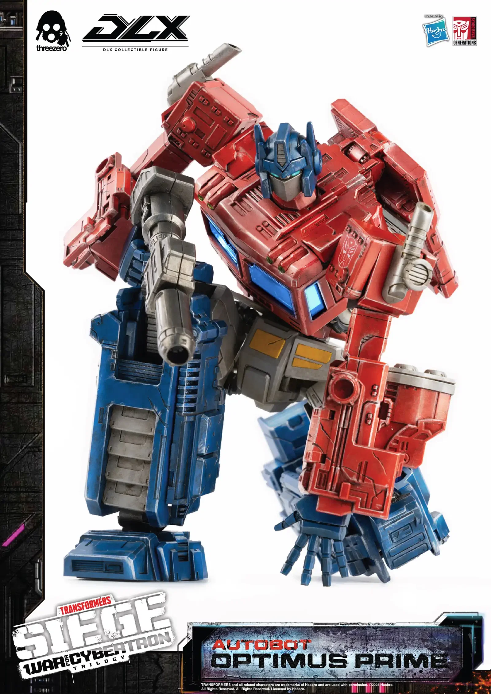 Transformers: War For Cybertron Trilogy DLX Optimus Prime image 4