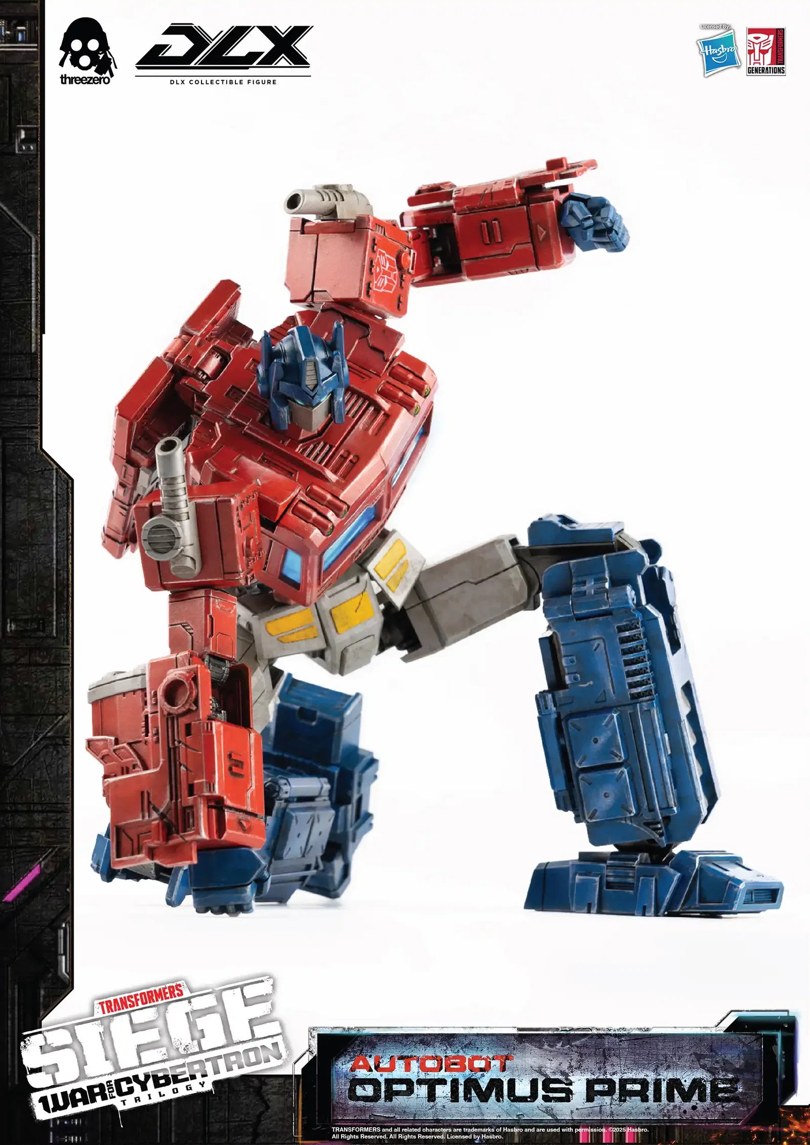 Transformers: War For Cybertron Trilogy DLX Optimus Prime image 5