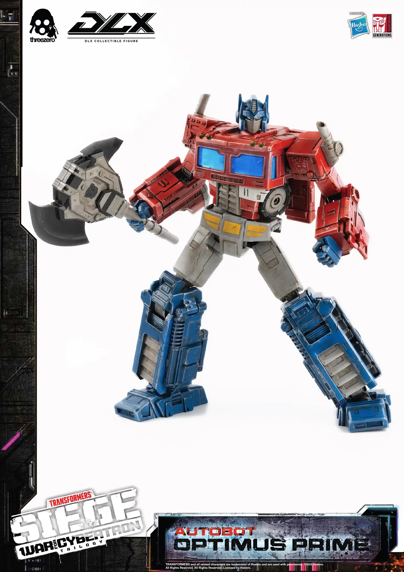 Transformers: War For Cybertron Trilogy DLX Optimus Prime image 6