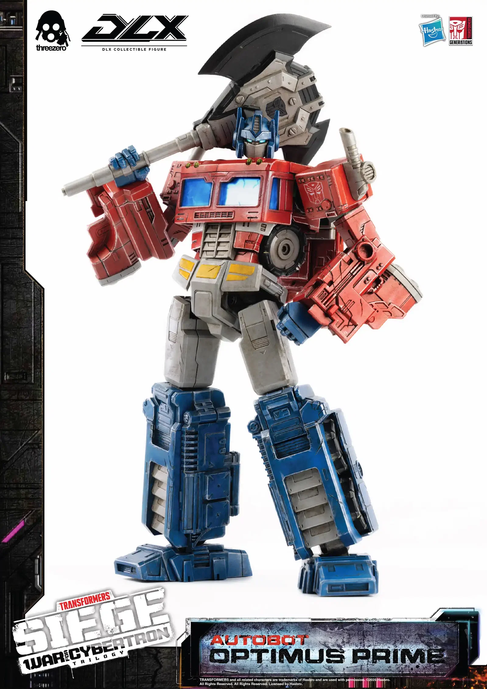 Transformers: War For Cybertron Trilogy DLX Optimus Prime image 7