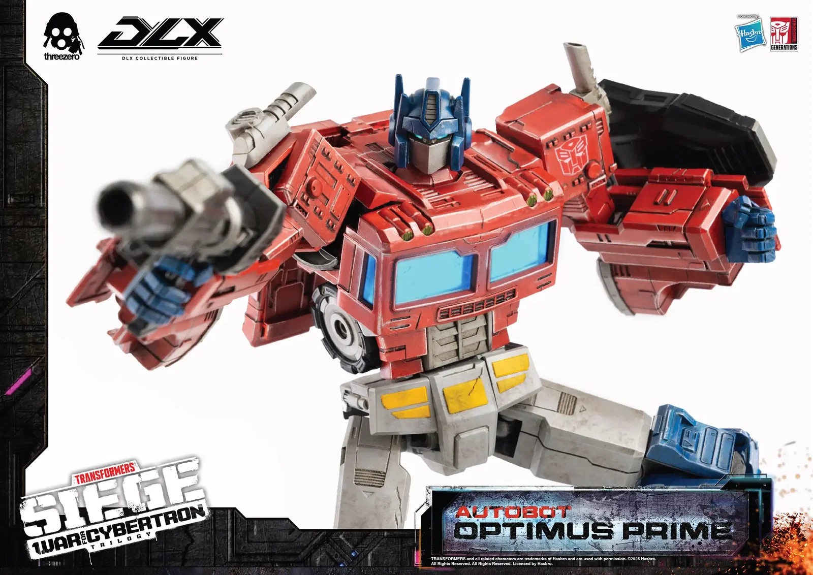 Transformers: War For Cybertron Trilogy DLX Optimus Prime image 8