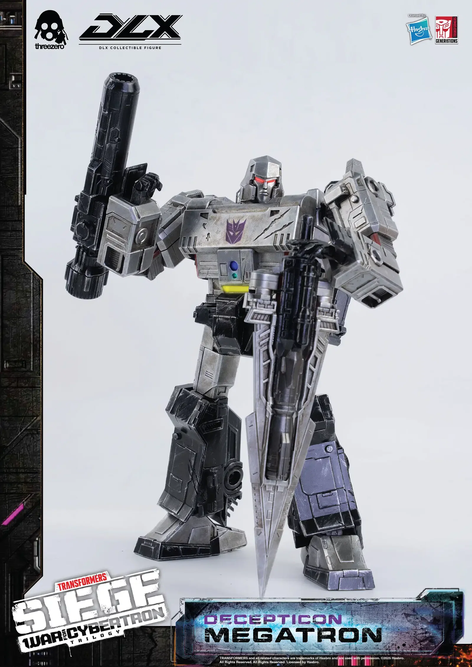 Transformers: War For Cybertron Trilogy DLX Megatron image 8