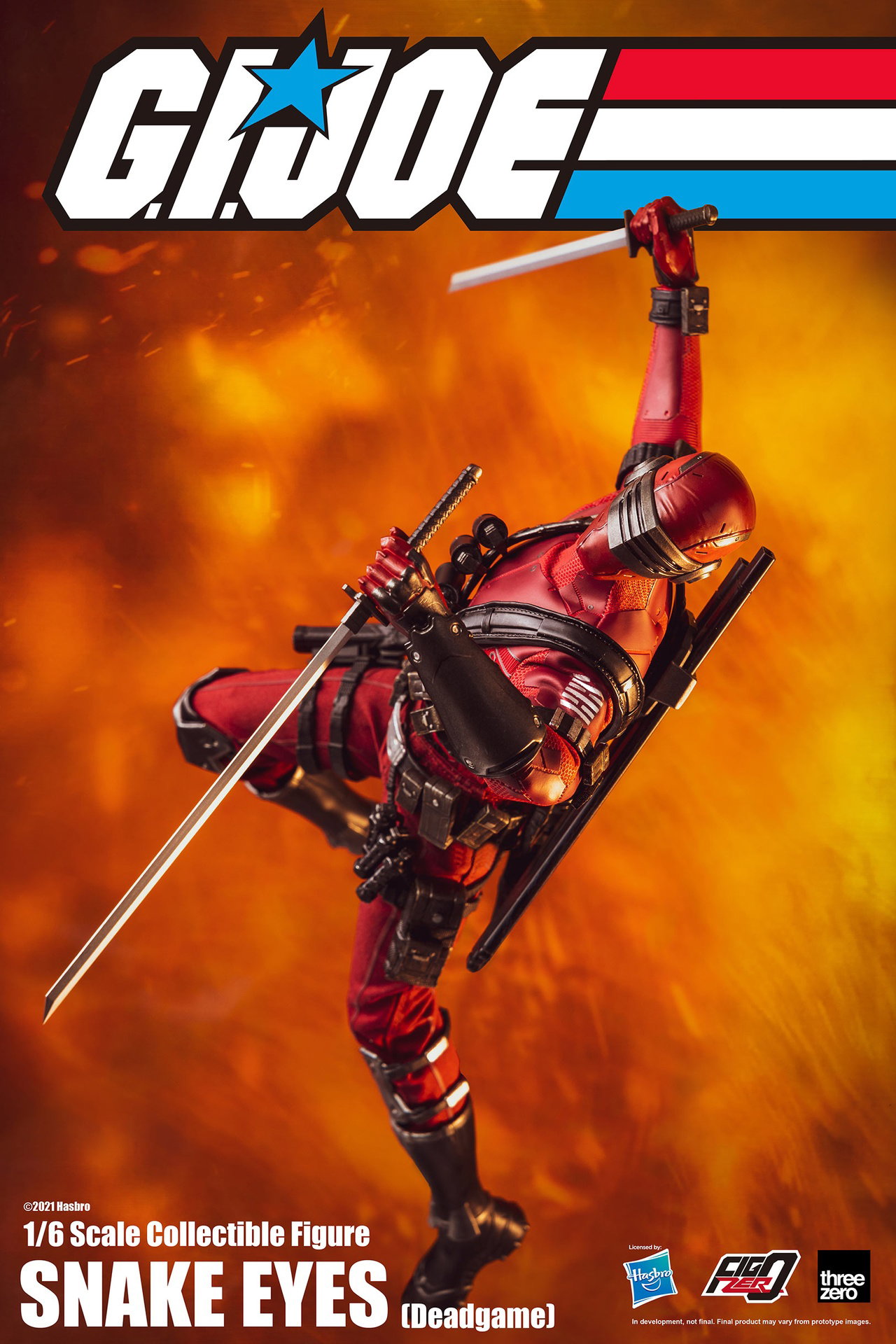G.I. Joe 1/6 Snake Eyes (Deadgame) image 3