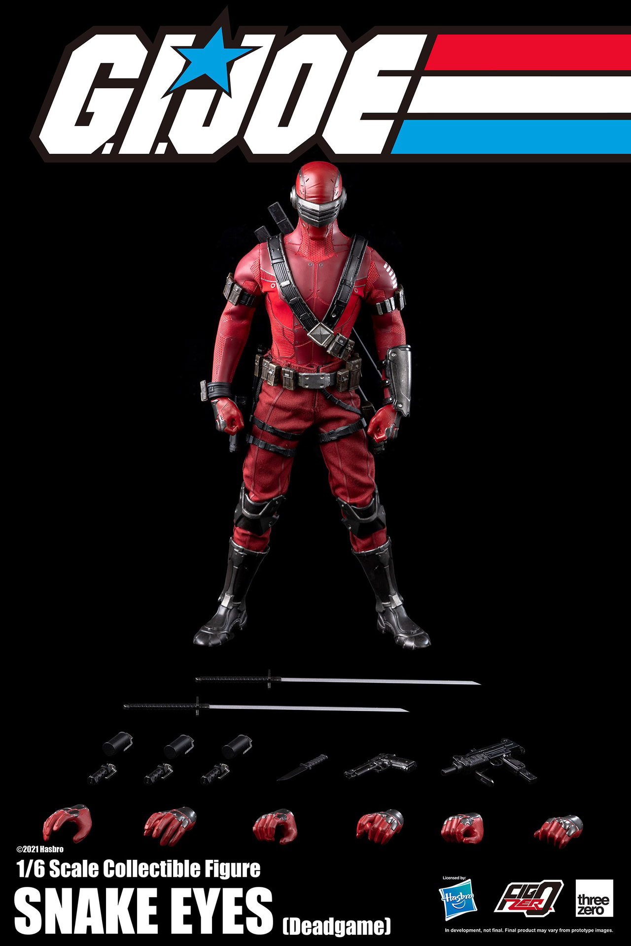 G.I. Joe 1/6 Snake Eyes (Deadgame) image 5