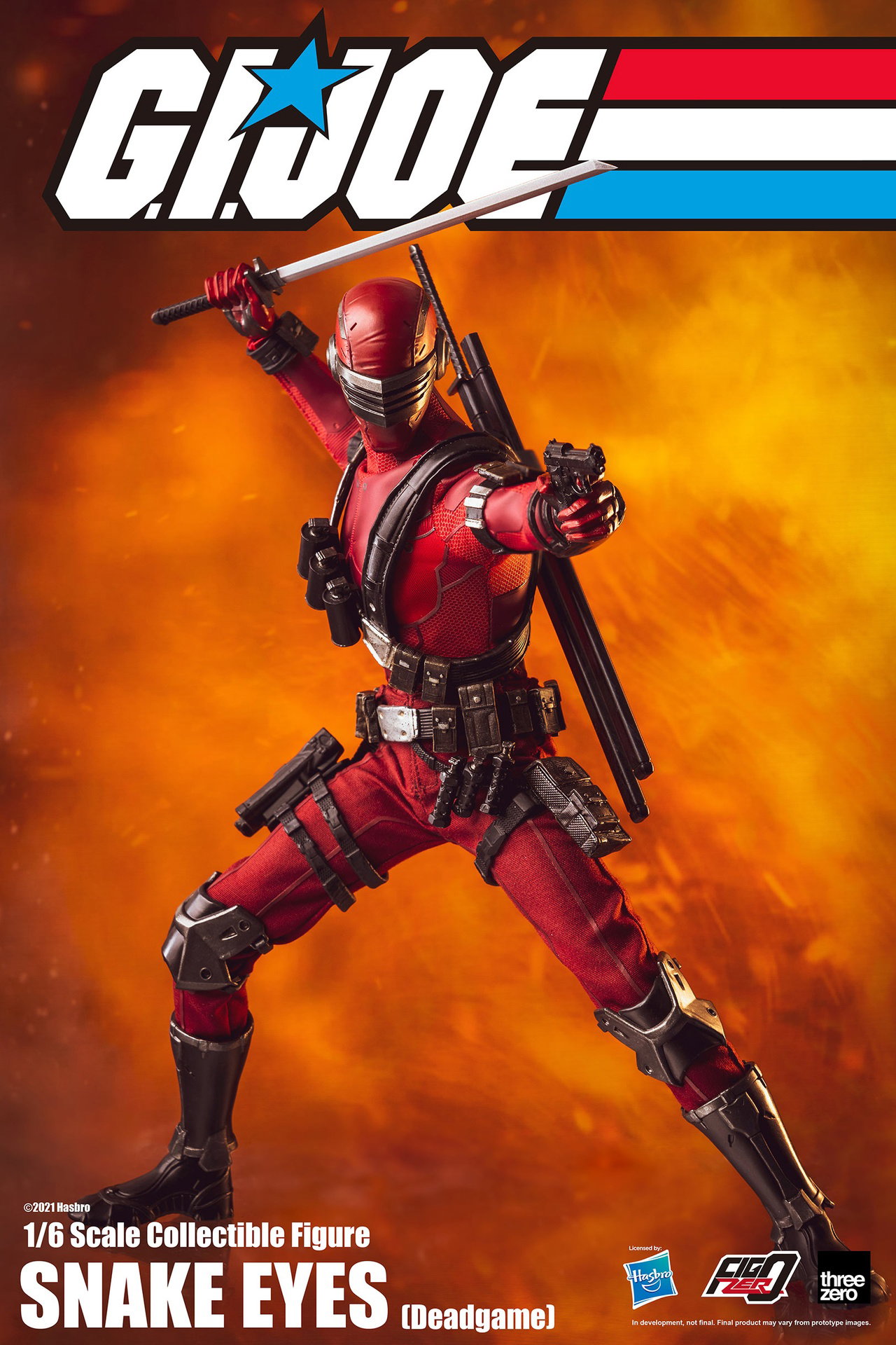 G.I. Joe 1/6 Snake Eyes (Deadgame) image 6