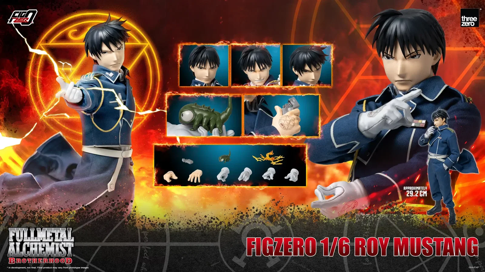FULLMETAL ALCHEMIST BROTHERHOOD FigZero 1/6 Roy Mustang image 2