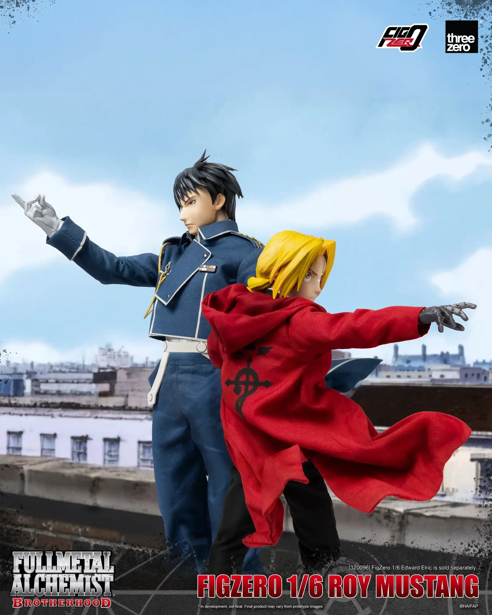 FULLMETAL ALCHEMIST BROTHERHOOD FigZero 1/6 Roy Mustang image 4