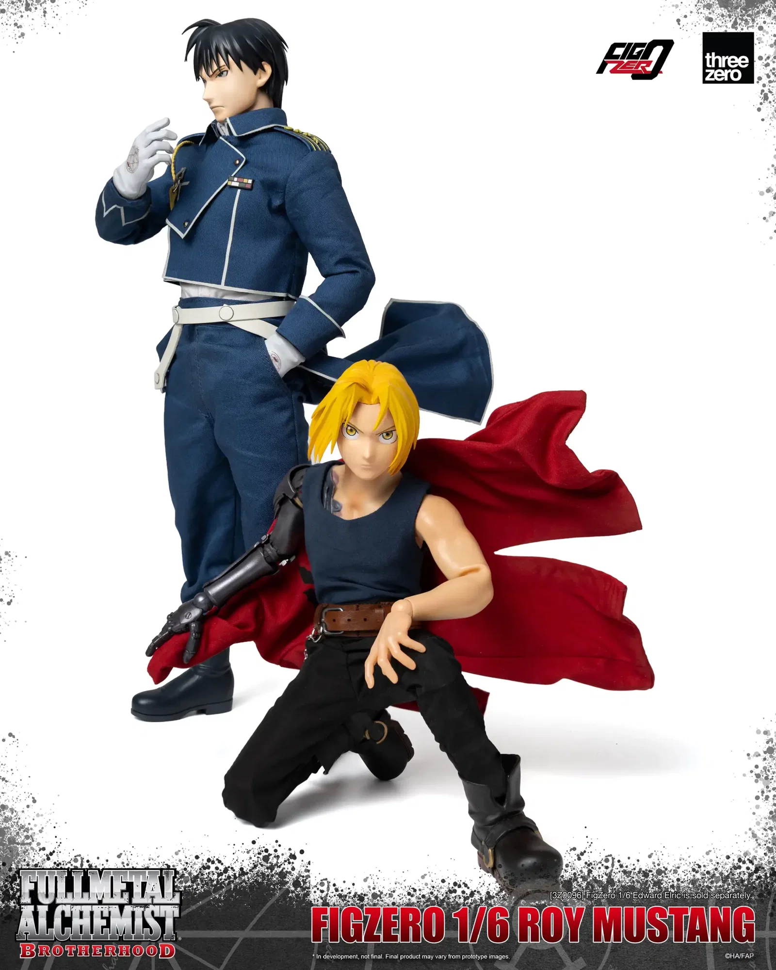 FULLMETAL ALCHEMIST BROTHERHOOD FigZero 1/6 Roy Mustang image 6