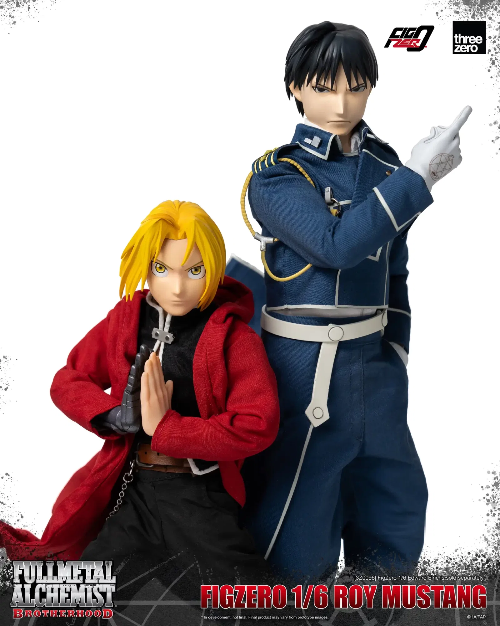 FULLMETAL ALCHEMIST BROTHERHOOD FigZero 1/6 Roy Mustang image 7