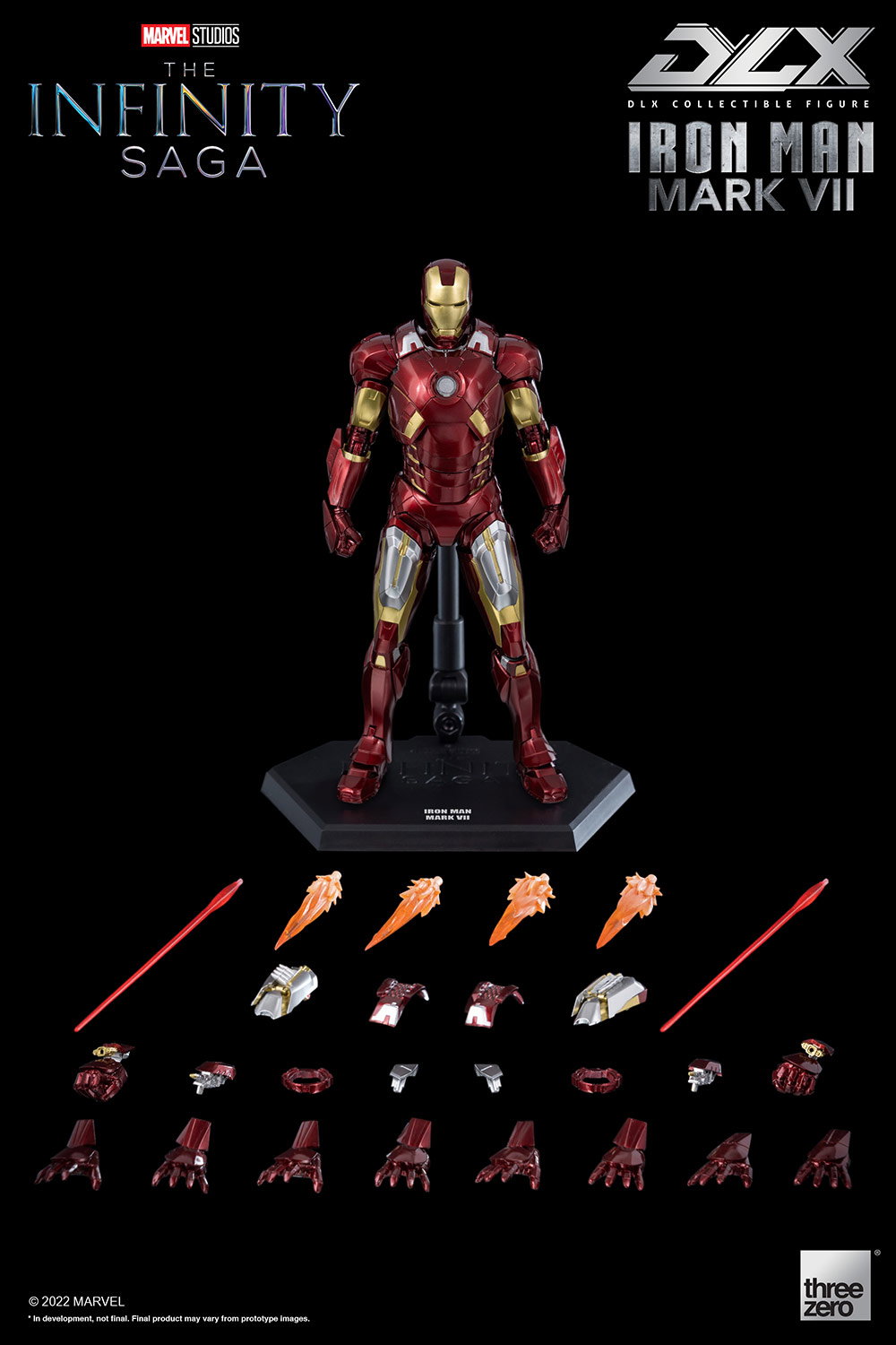 Marvel Studios: The Infinity Saga DLX Iron Man Mark 7 image 3