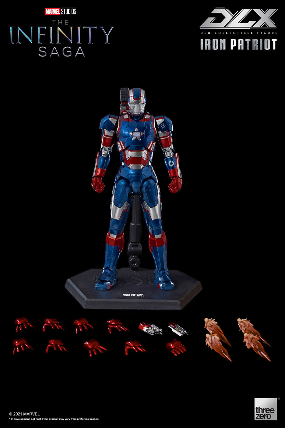 Marvel Studios: The Infinity Saga DLX Iron Patriot image 2