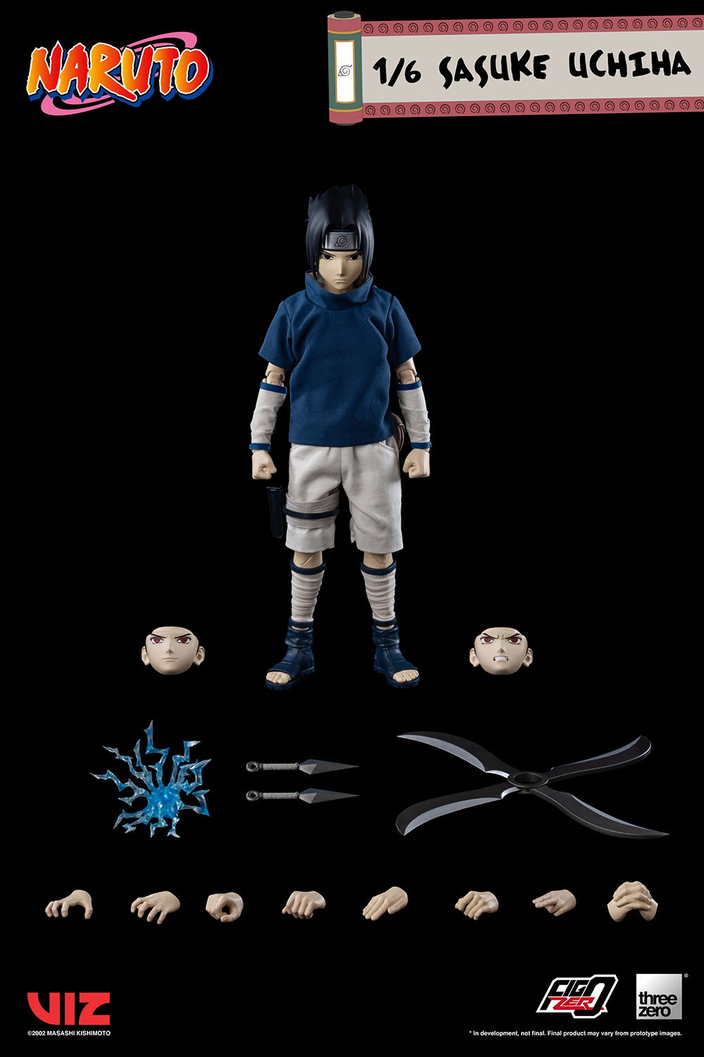 Naruto FigZero 1/6 Sasuke Uchiha image 2