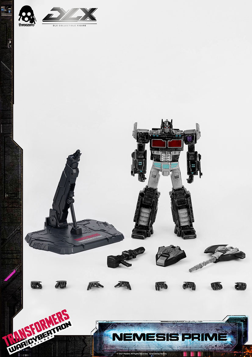 Hasbro x threezero Presents DLX Nemesis Prime Transformers: War For Cybertron Trilogy DLX Collectible Series image 2