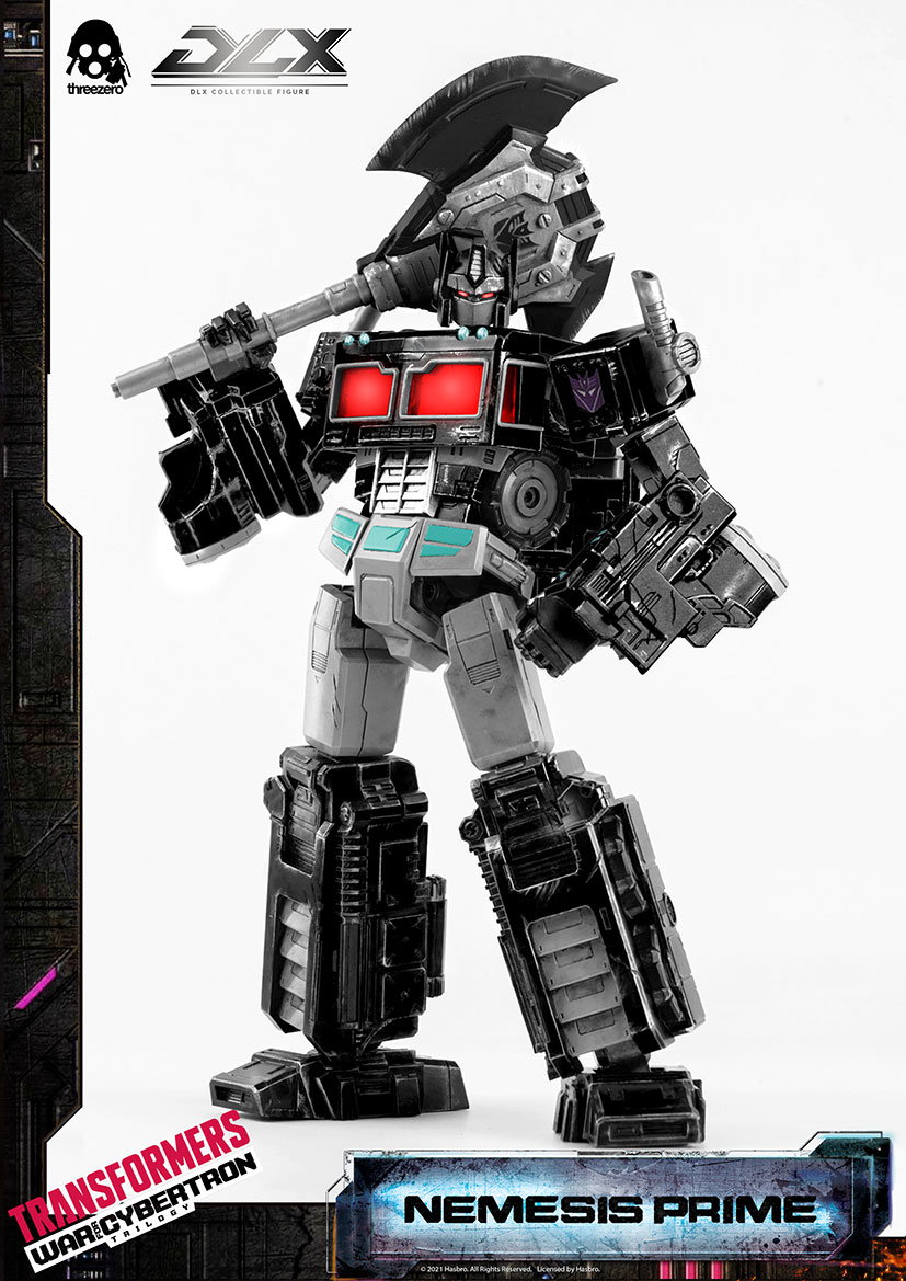 Hasbro x threezero Presents DLX Nemesis Prime Transformers: War For Cybertron Trilogy DLX Collectible Series image 3