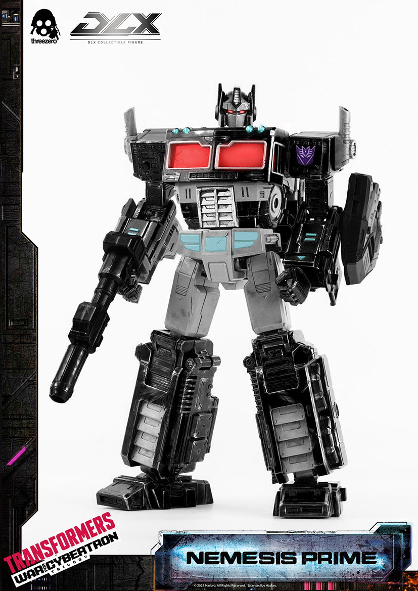Hasbro x threezero Presents DLX Nemesis Prime Transformers: War For Cybertron Trilogy DLX Collectible Series image 5