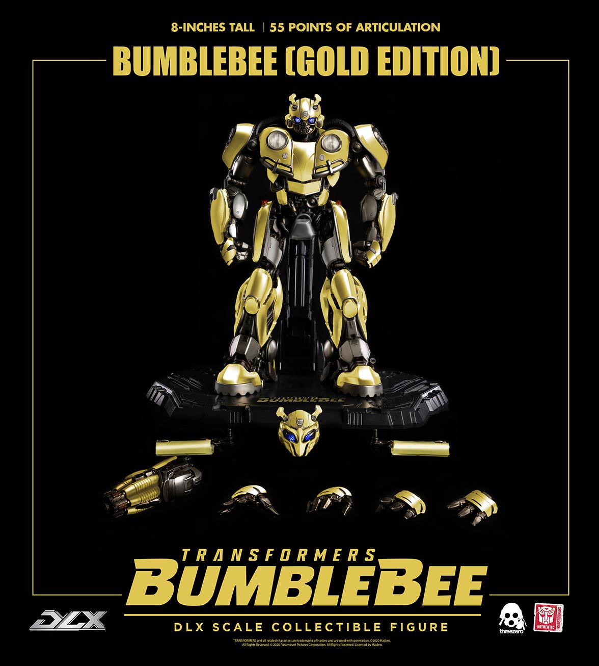 Transformers: Bumblebee DLX Bumblebee (Gold Edition) image 5