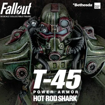 Fallout 1/6 T-45 Hot Rod Shark Armor Pack