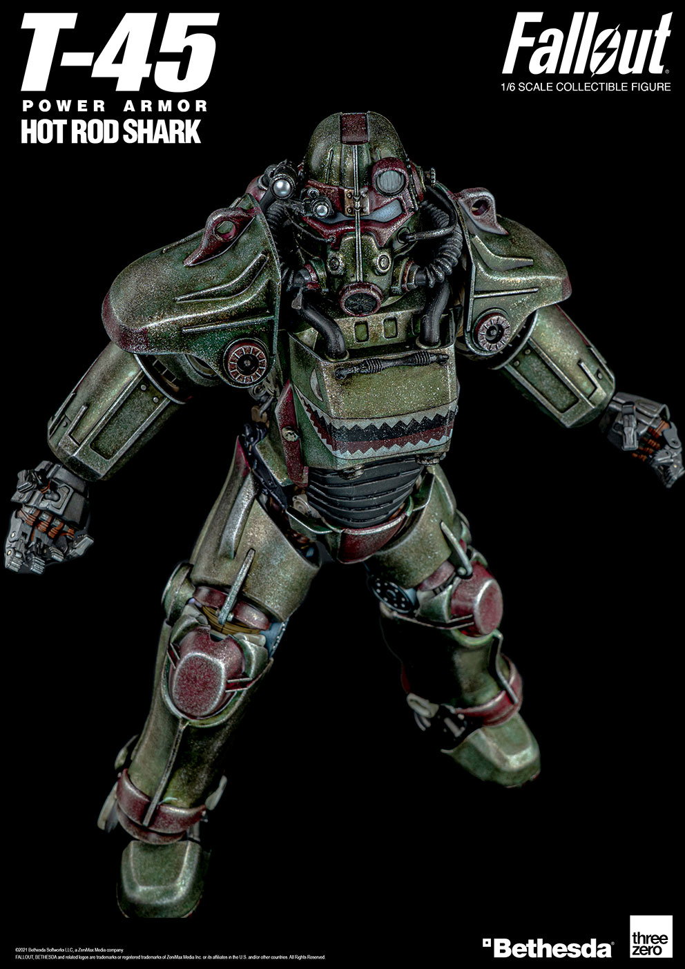 Fallout 1/6 T-45 Hot Rod Shark Armor Pack image 10