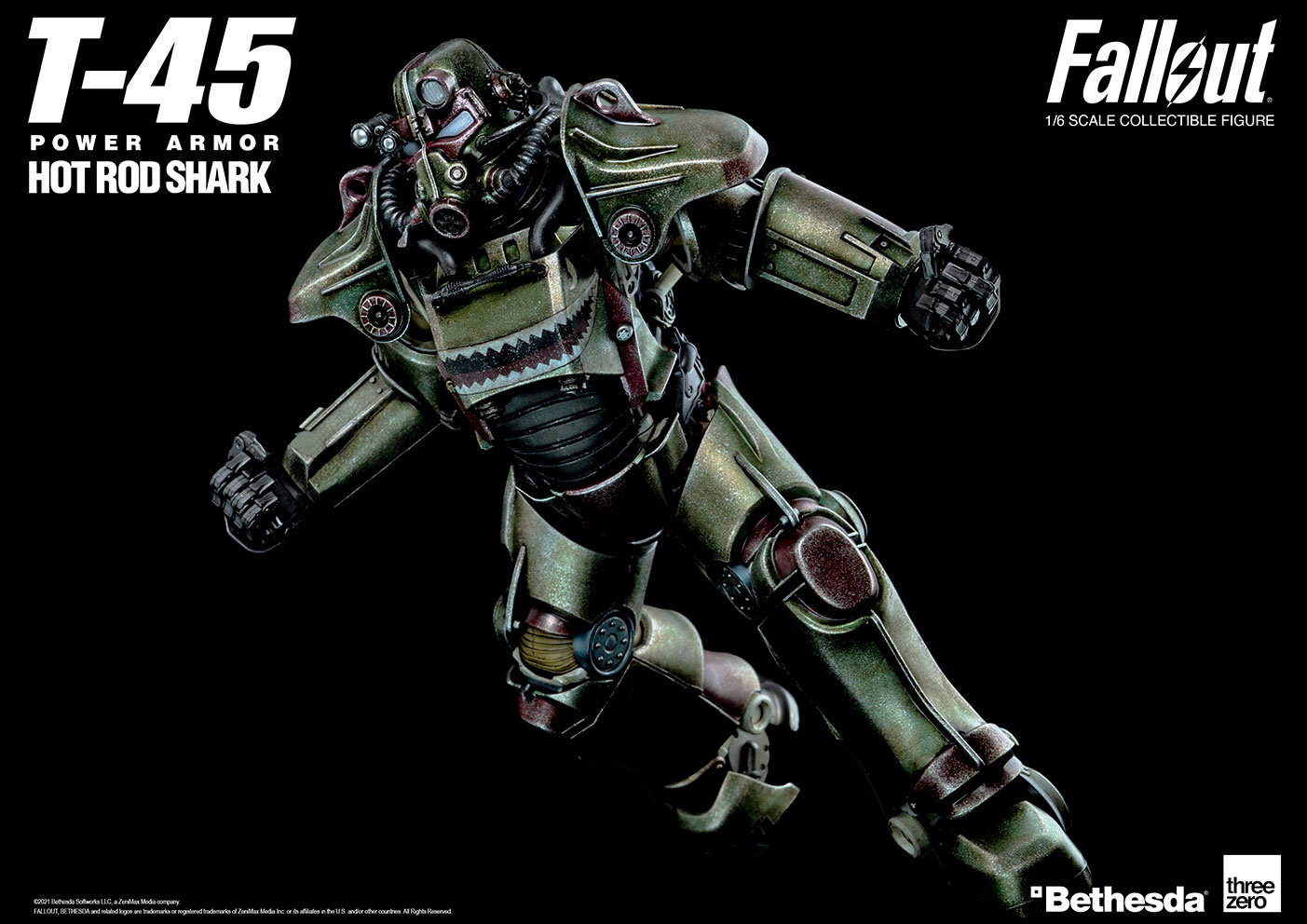 Fallout 1/6 T-45 Hot Rod Shark Armor Pack image 3
